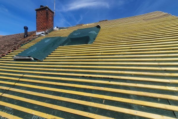 Our roofers working in Ferbane
